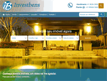 Tablet Screenshot of investbens.com.br